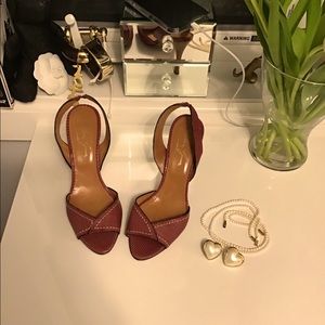 Beautiful delicate feminine high heels